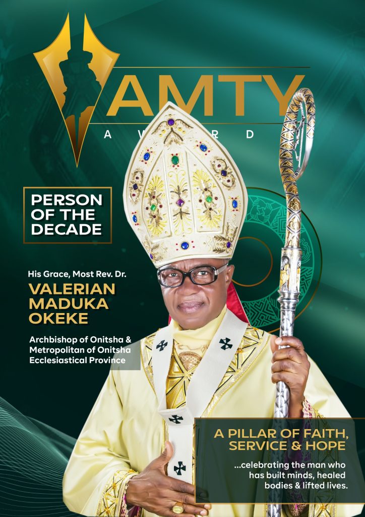 Anambra Group Names Archbishop Valerian Okeke Person Of The Decade