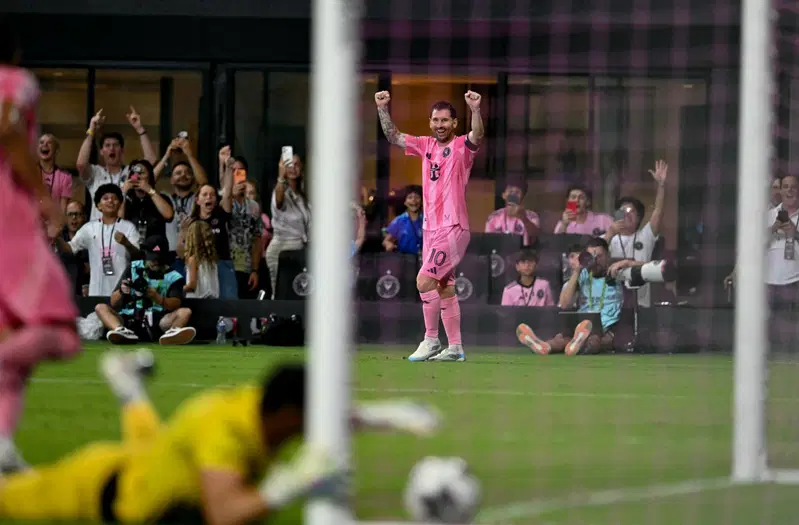 Messi Nets Historic Brace to Become Leagues Cup’s All-Time Top Scorer as Inter Miami Defeat Atletico San Luis