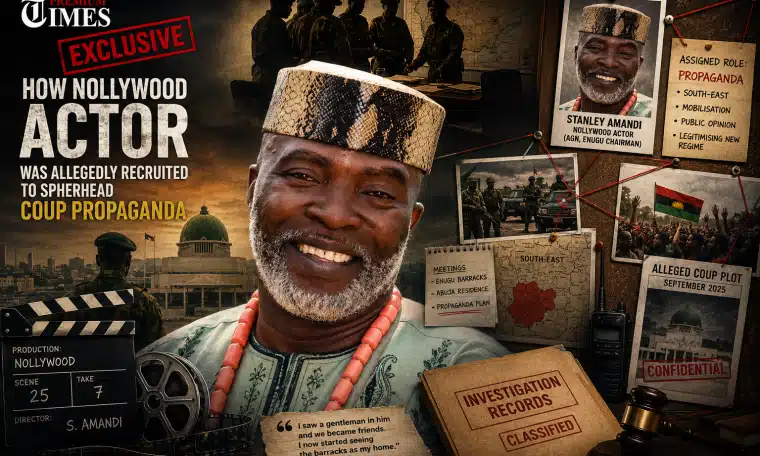 How Nollywood Actor Got Involved In Alleged Coup Against Tinubu