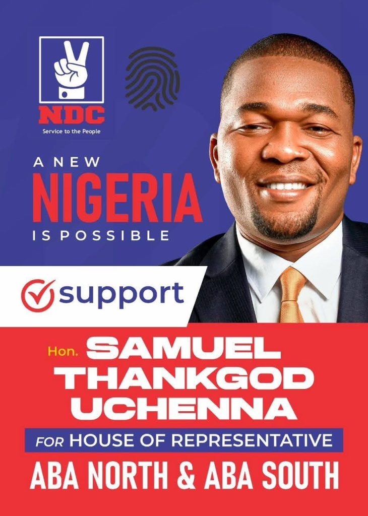 Hon Samuel ThankGod Uchenna: A Visionary Leader Committed To Transforming Aba North/ABA South Federal Constituency 