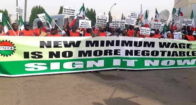 Current N70k Minimum Wage Is No Longer Sustainable - NLC Demands N500k Minimum Wage