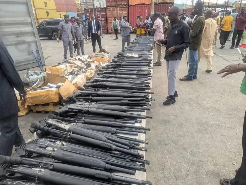 Customs Intercepts 140 Rifles, Cannabis-Infused Snacks Worth N373.8m At TinCan Port