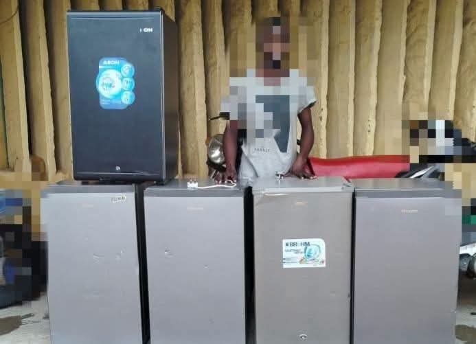 Hotel Employee Steals Eight Refrigerators, Sells Three To Scrap Dealer