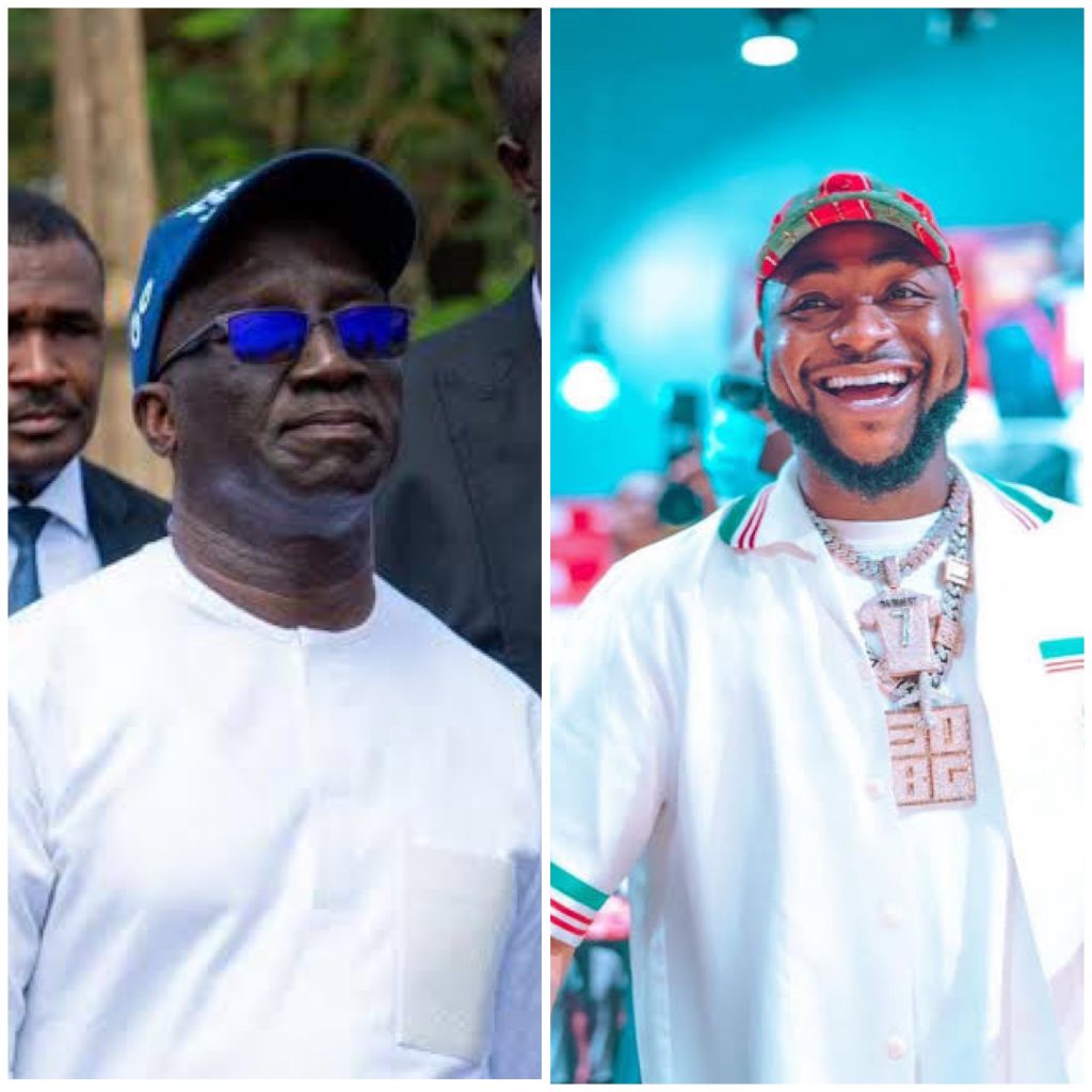 Davido Takes Another Dig At Edo State Governor, Monday Okpebholo