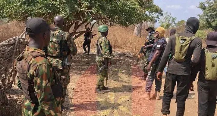 Heartwarming Moment Kidnapped Little Girl Thanked Soldier Who Carried Her Out Of Forest After Rescue Operation In Kogi (Video)
