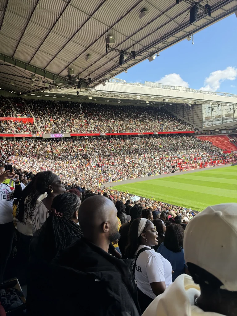 PHOTOS: Pastor Jerry Eze Leads Thousands In Prayer At Man United’s Old Trafford