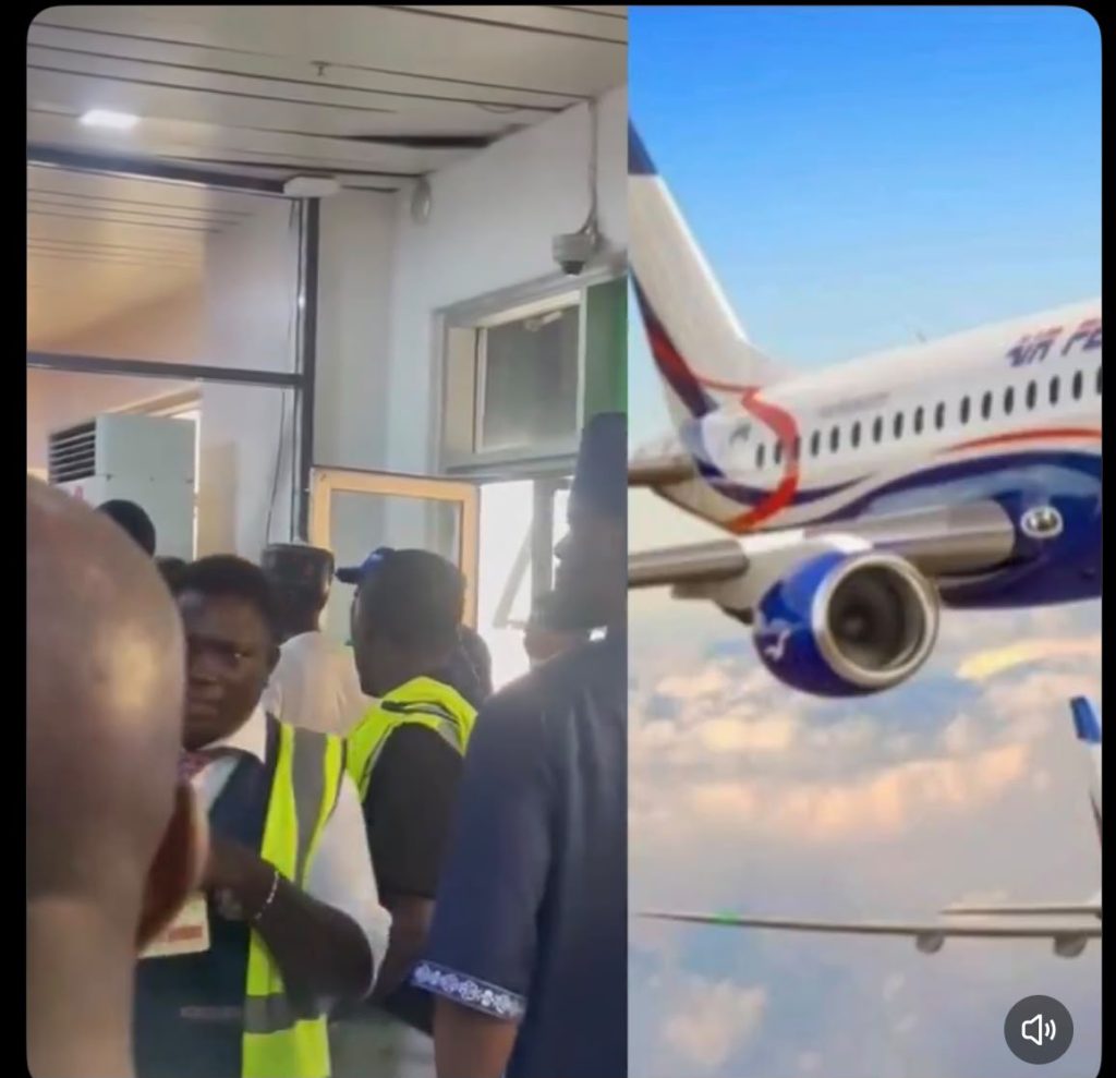 Passengers Protest Sudden Air Peace Flight Cancellation at Abuja Airport