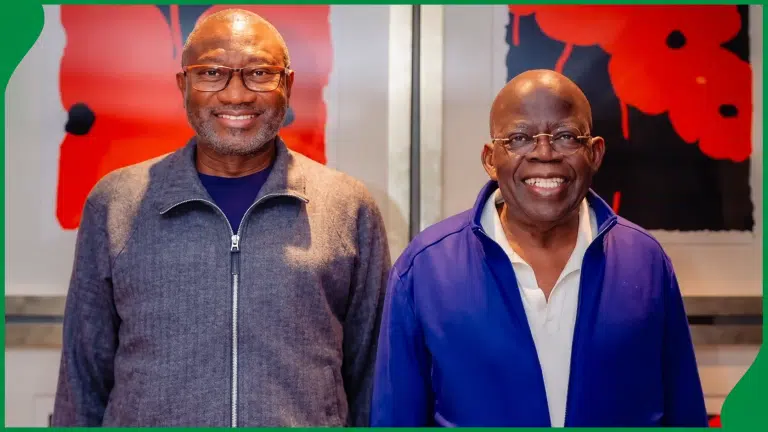 Otedola Meets Tinubu In Paris