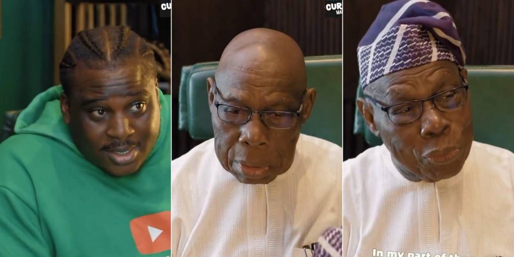 VIDEO: “Did You Cry Hot Tears When They Told You To Pack Your Load?’ — Isbae U Asks Obasanjo