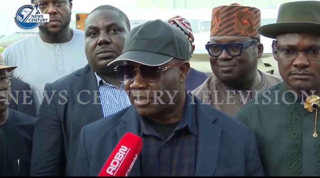 VIDEO: Akpabio Reveals What 'God' Told Him About President Tinubu While Praying In Rome