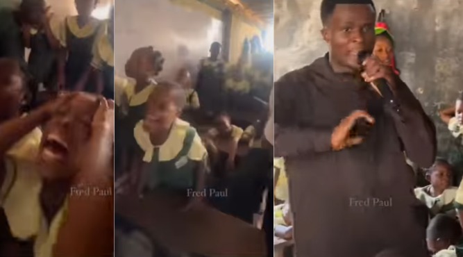 Lere Olayinka Seeks Prosecution Of Headmaster Over Video Of Pupils Praying In Tongues During School Hours [VIDEO]