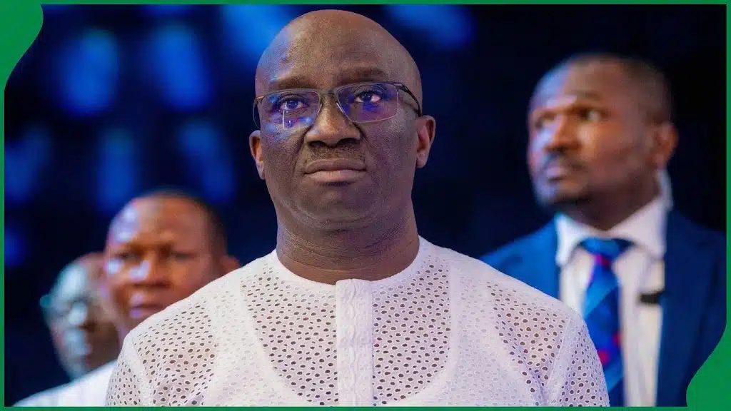 I Am Going To Arrest You – Okpebholo Threatens Obaseki’s Friend