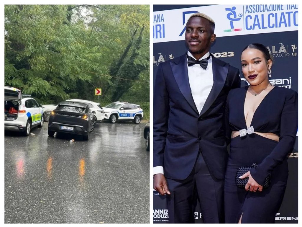 Osimhen’s Pregnant Girlfriend Involved In Car Crash – Report