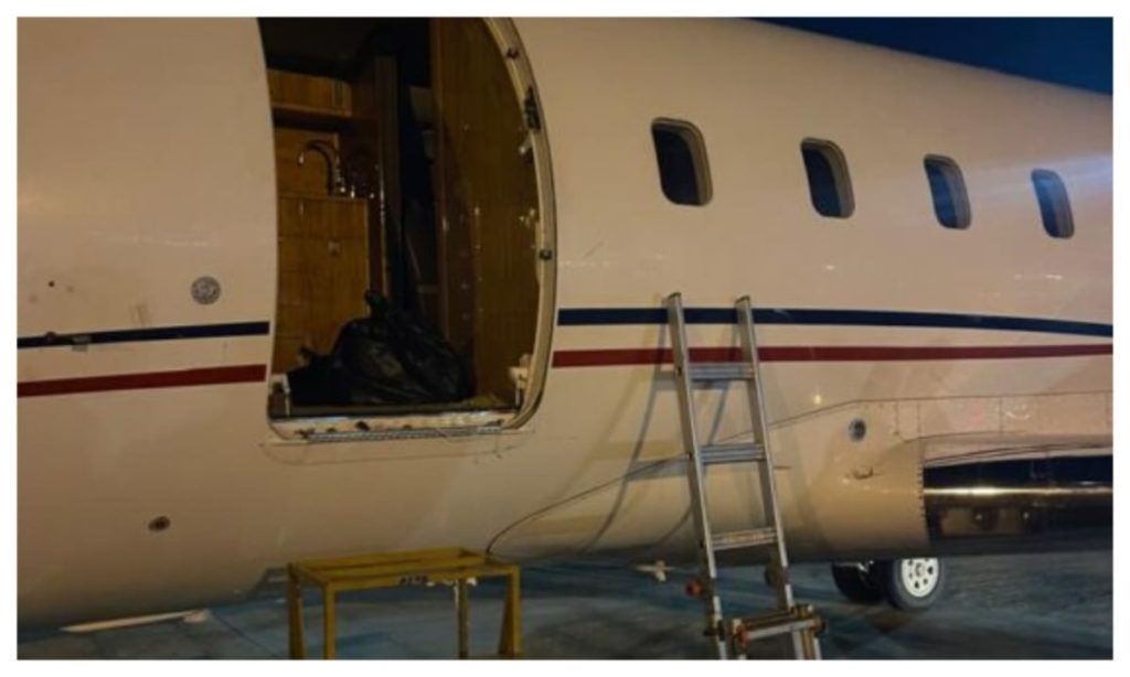Drama As Private Jet Loses Door At 3,000 Feet In Abuja