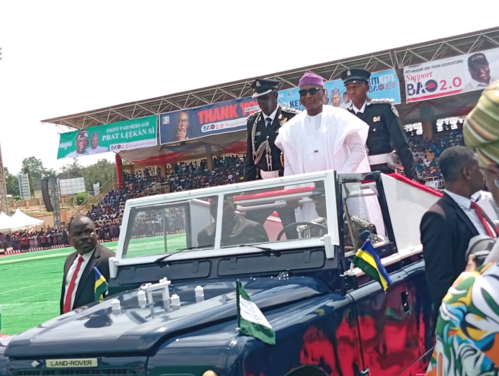 BREAKING: Ekiti Governor, Oyebanji Sworn In For Second Term