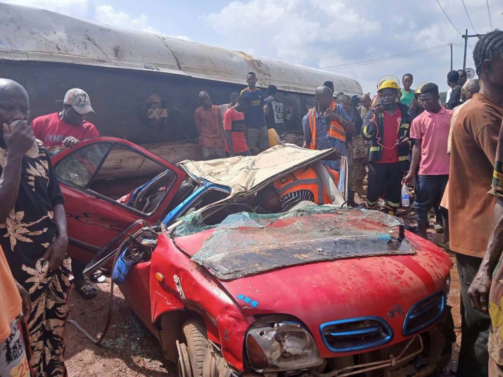 Five Die After Diesel Tanker Lands On Commercial Vehicles In Ibadan