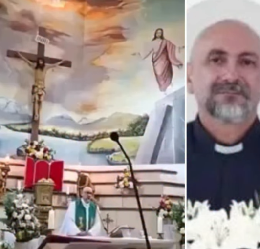 Priest Confirmed Dead After Massive Crucifix Falls During Livestreamed Mass