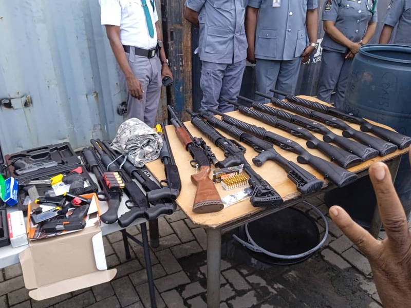 Customs Seizes 399 Rifles And Hundreds Of Firearm Components