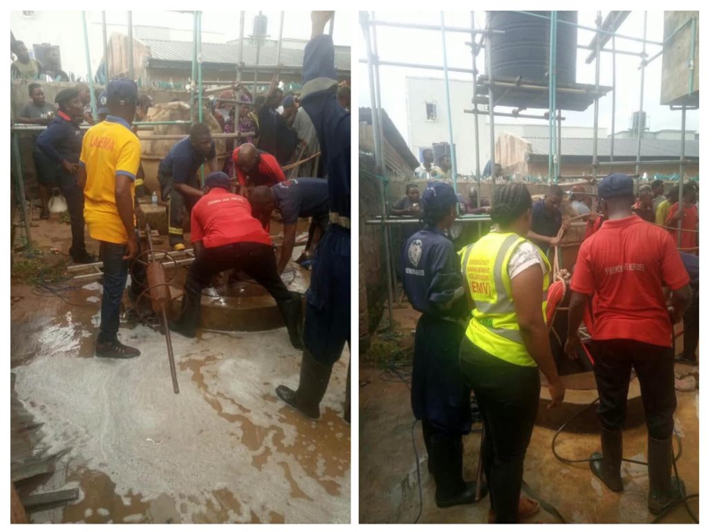 Man D+es While Trying To Rescue 2-Year-Old Child Who Fell Into Well In Lagos; Toddler Remains Missing