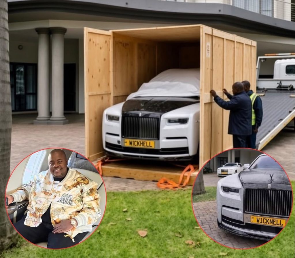 Zimbabwean Tycoon Wicknell Chivayo's Custom Rolls-Royce Phantom Arrives Weeks After He Died In Helicopter Crash (Photos)