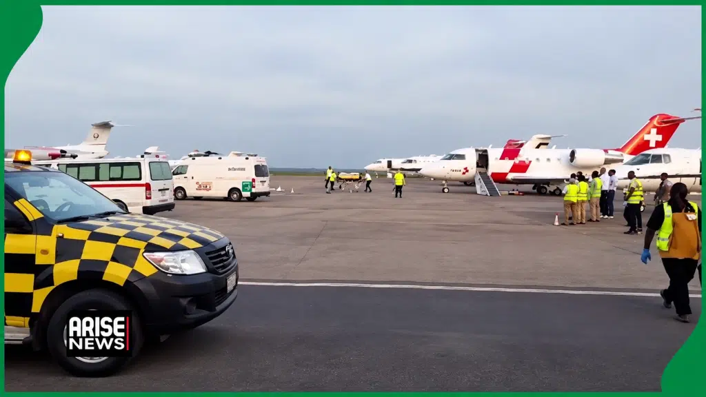 VIDEO: Ebola Patient Finally Evacuated From Nigeria
