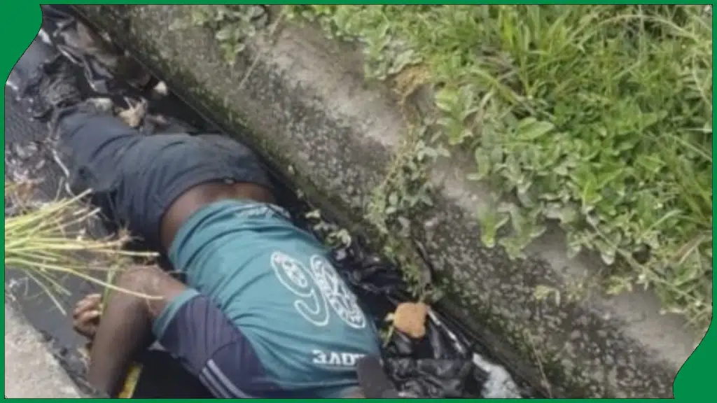 Unidentified Man Found De@d In Lekki