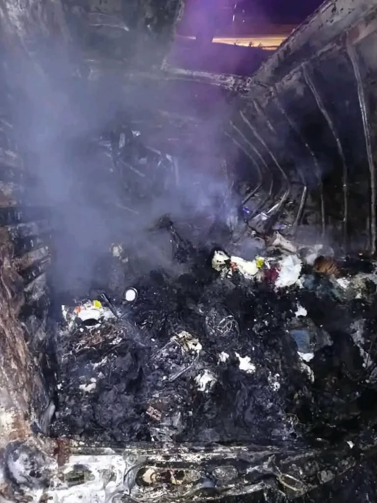 One Dead, Several Injured As Bus Carrying 21 Passengers Somersaults, Catches Fire In Ilorin