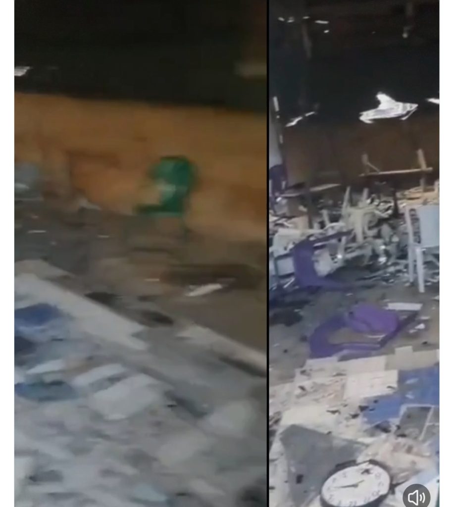 Video: Husband Allegedly Destroys Church After Catching Wife With Pastor