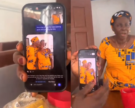 Nigerian Mum Nearly Loses It After Children Show Her AI Photo With Another Man