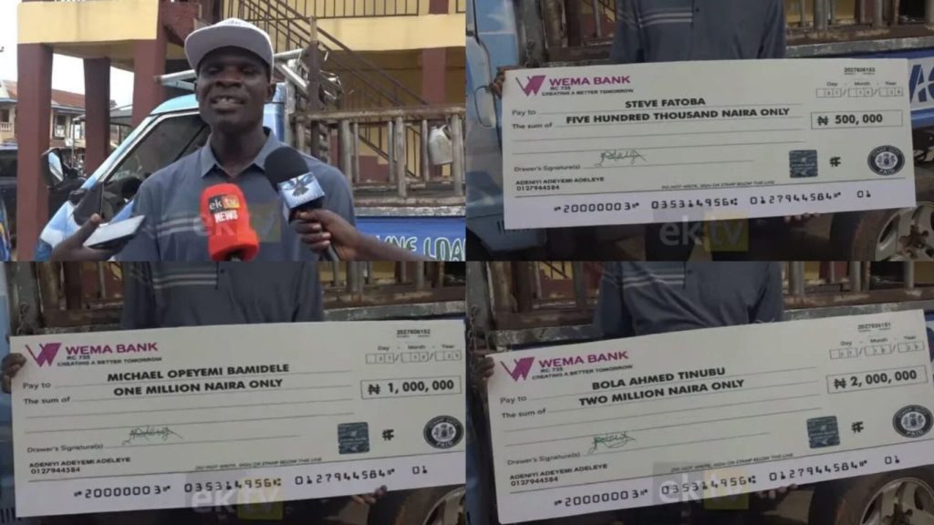 2027: “I Have Borrowed ₦3.5m To Support Tinubu, Others” — Ekiti Driver