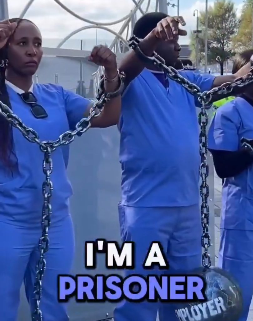 VIDEO: Over 400 Migrant Care Workers Sing Aṣa’s ‘Jailer’ in UK Protest Against Visa Rules